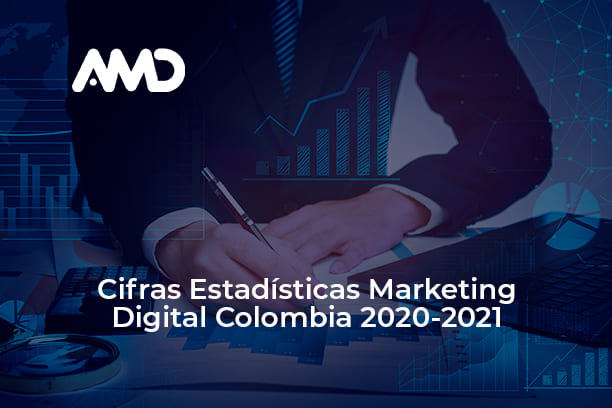 Estadísticas de la situación digital de Colombia en el 2020-2021