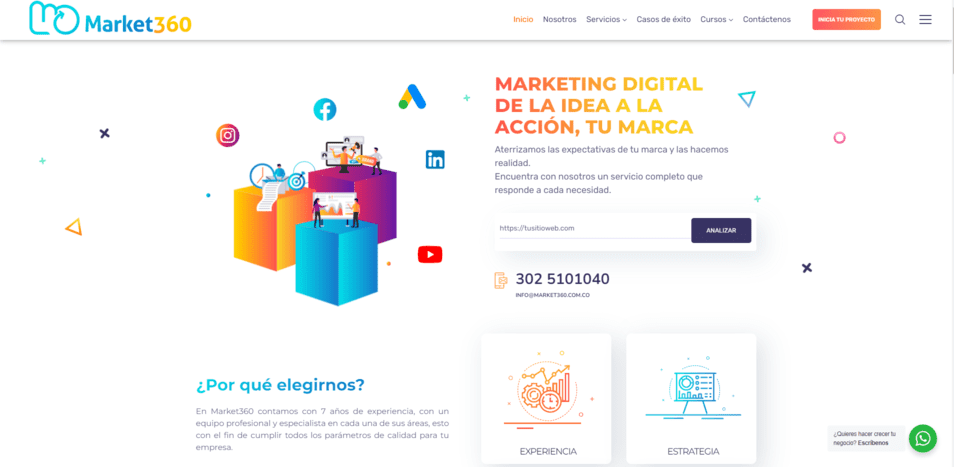 agencia de marketing 360 cali