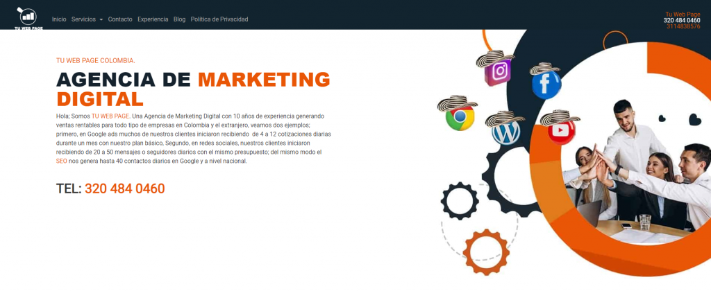 mejor agencia de marketing cali 