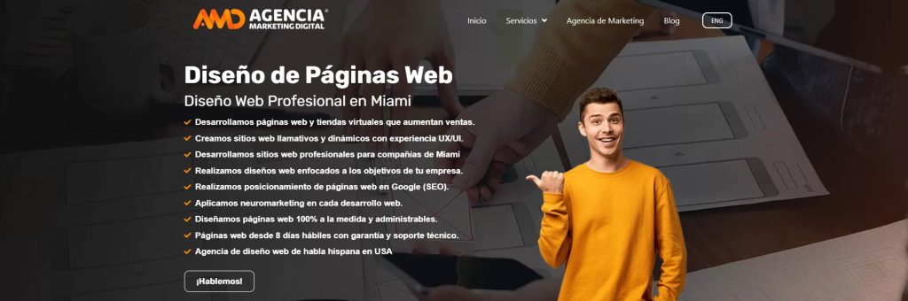 empresa de diseÃ±o web en miami
