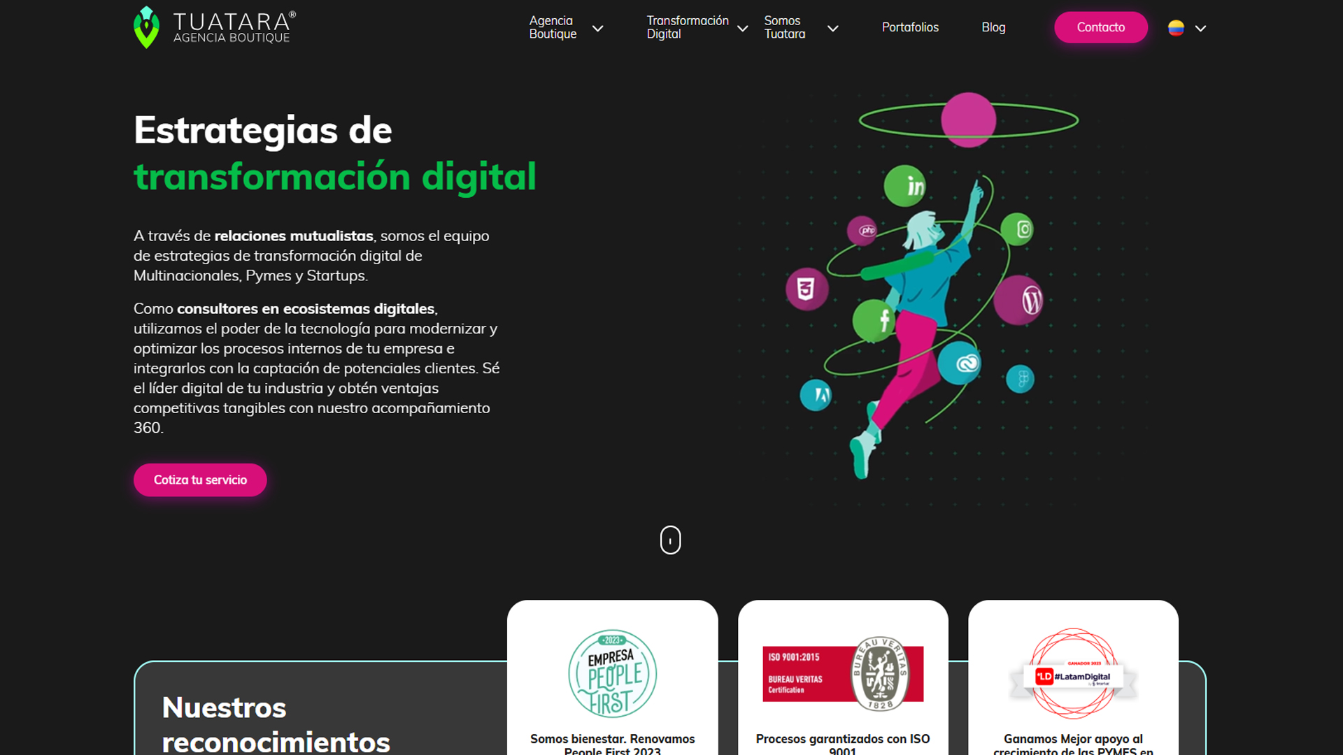 Mejores agencias de marketing digital en Colombia: Top 15 tuatara tuatara