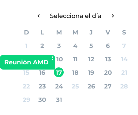 Calendario amd