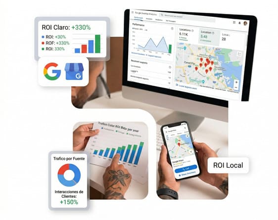 Resultados con seo local amd