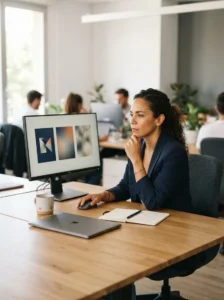 Generative AI: application in a digital work environment