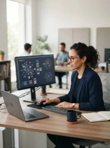 LLM: application in a digital work environment
