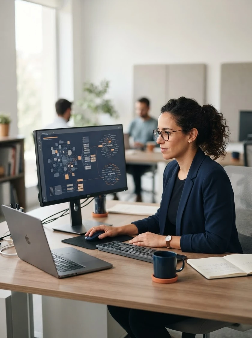 LLM: application in a digital work environment