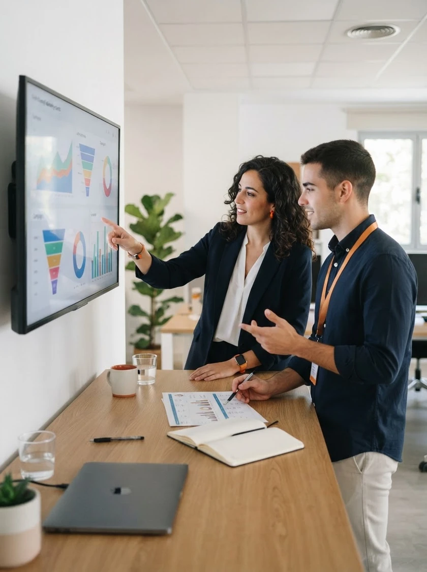 Marketing mix modeling: application in a digital work environment